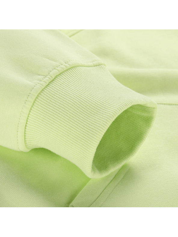 ALPINE PRO Женска памучна суитшърт ALPINE PRO NEGGA luminary green