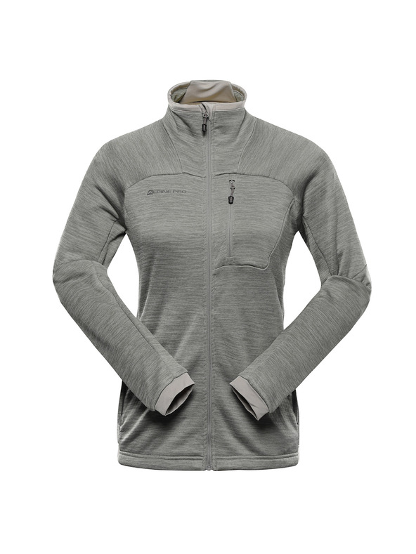 ALPINE PRO Дамски бързосъхнещ суитшърт ALPINE PRO ONNECA 3 abbey stone