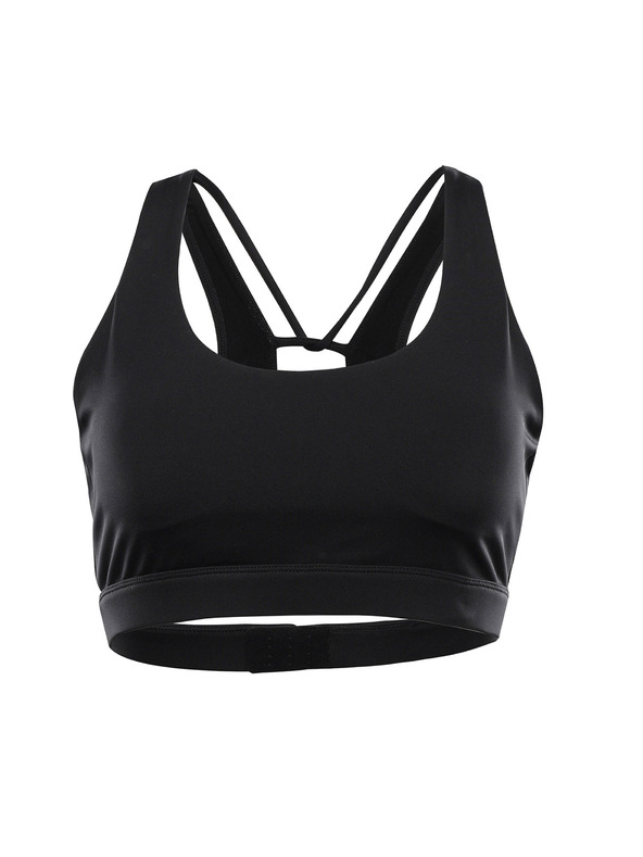 ALPINE PRO Дамски бързосъхнещ топ с cool dry ALPINE PRO BRATA black