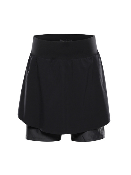 ALPINE PRO Дамска спортна пола с cool dry ALPINE PRO SQUERA 2 black