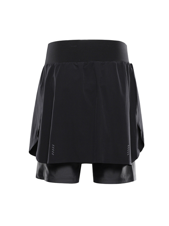ALPINE PRO Дамска спортна пола с cool dry ALPINE PRO SQUERA 2 black