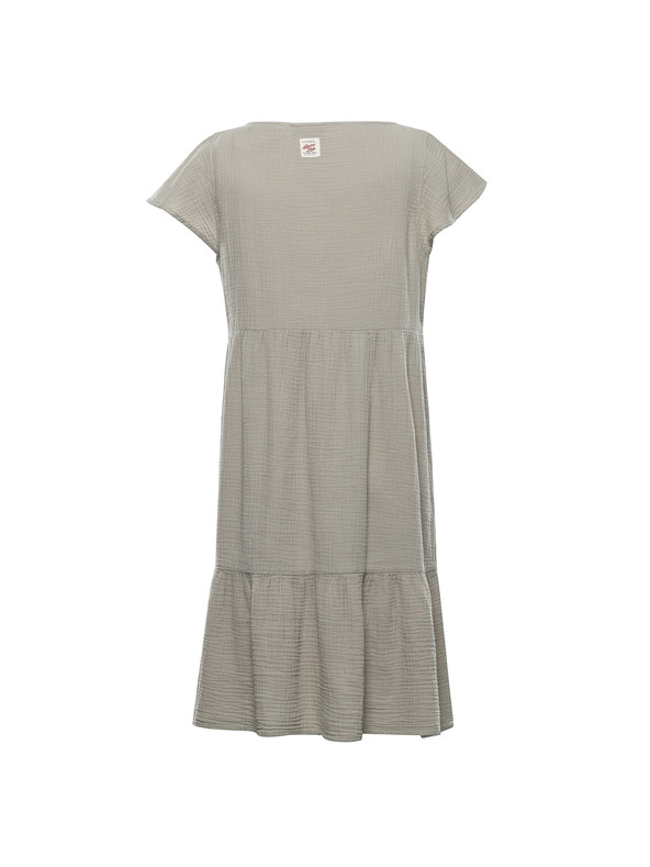 ALPINE PRO Дамска памучна рокля ALPINE PRO AKESA abbey stone