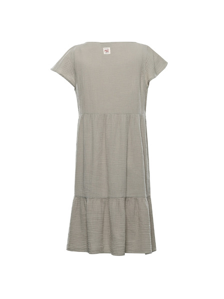 ALPINE PRO Дамска памучна рокля ALPINE PRO AKESA abbey stone