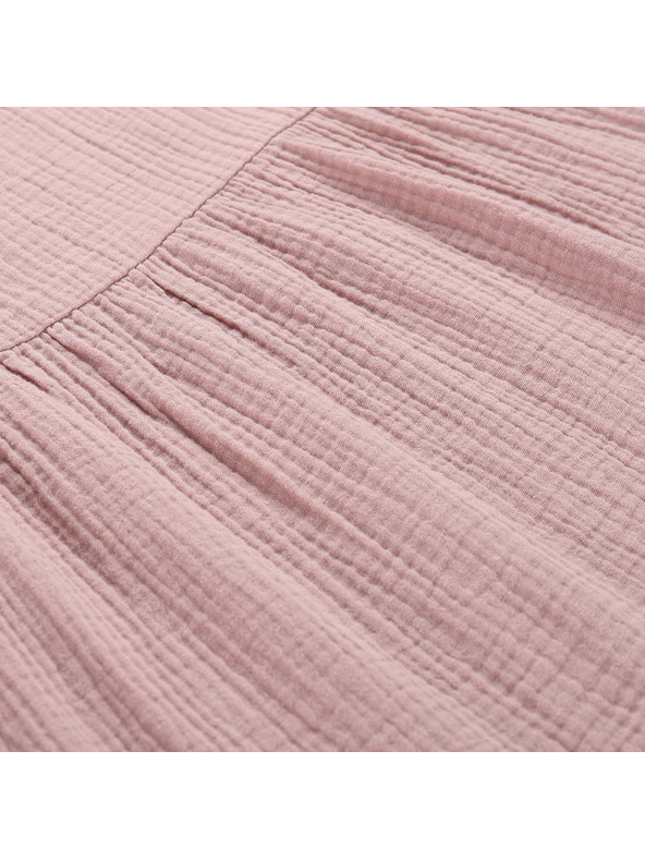 ALPINE PRO Дамска памучна рокля ALPINE PRO AKESA pale mauve