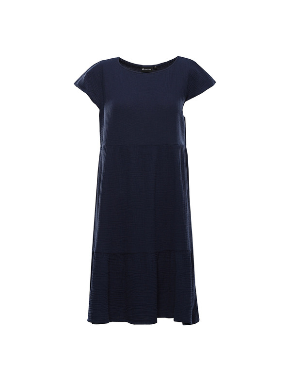 ALPINE PRO Дамска памучна рокля ALPINE PRO AKESA moonlit ocean