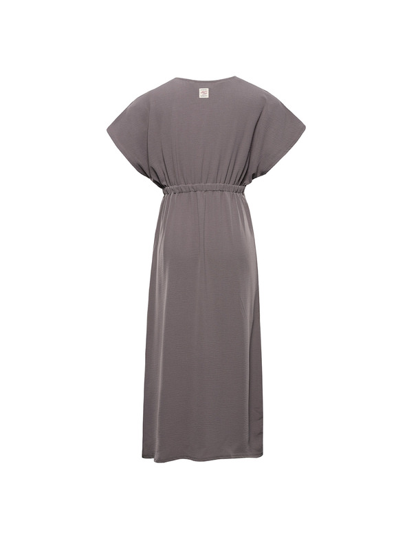 ALPINE PRO Женска летна рокля ALPINE PRO URAMA driftwood