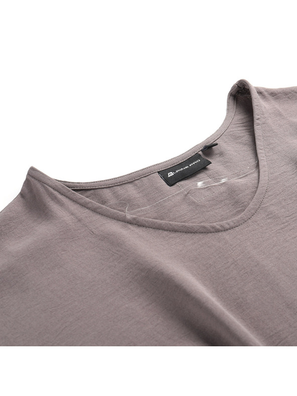 ALPINE PRO Женска летна рокля ALPINE PRO URAMA driftwood