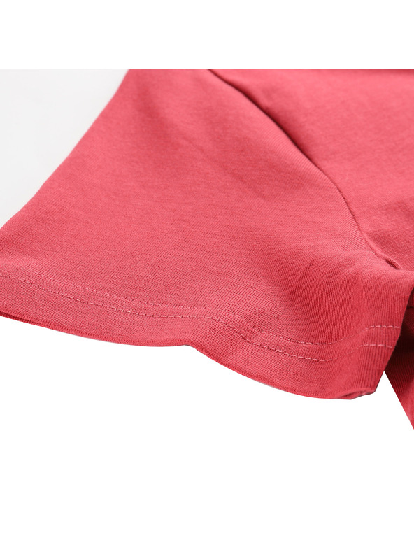 ALPINE PRO Дамска тениска от органична памук ALPINE PRO TERMESA 3 cardinal вариант pb