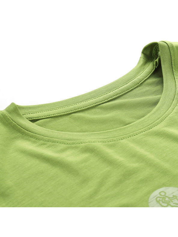 ALPINE PRO Дамска функционална тениска с антибактериална обработка ALPINE PRO LYORA peridot вариант pa