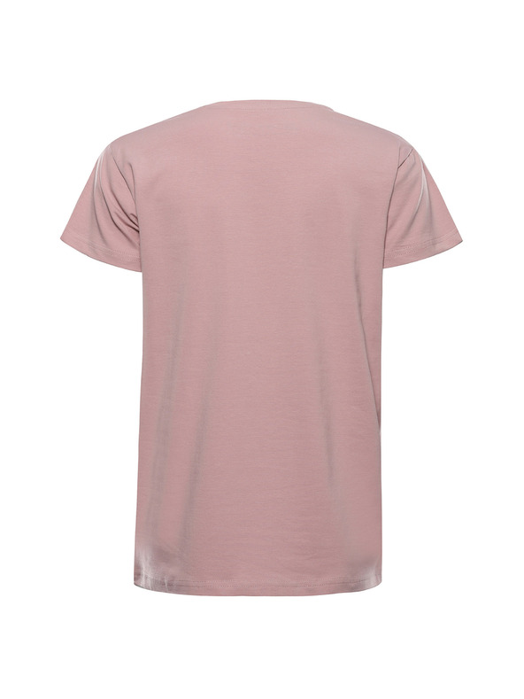 ALPINE PRO Дамска памучна тениска ALPINE PRO DORGA pale mauve вариант pb
