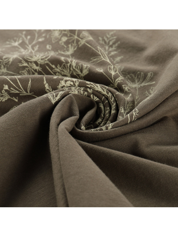 ALPINE PRO Дамска памучна тениска ALPINE PRO DORENA stone gray вариант pa