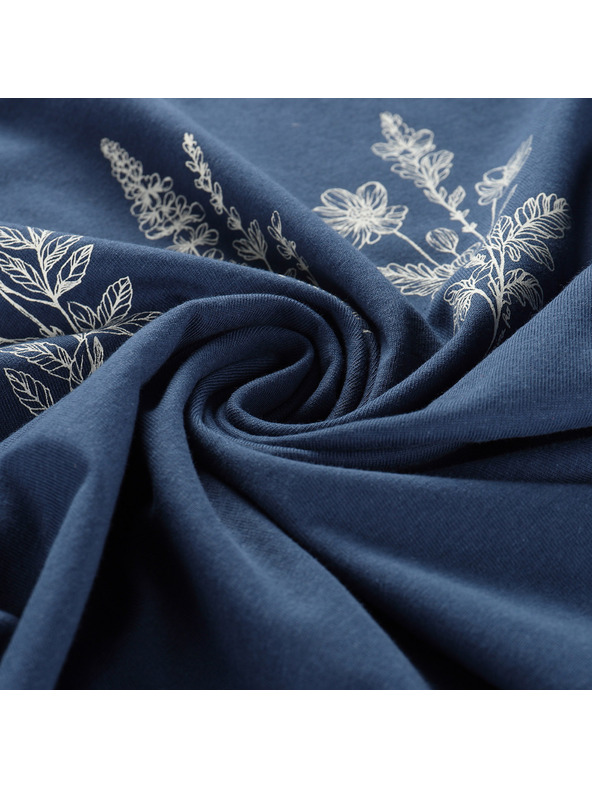 ALPINE PRO Дамска тениска от органичен памук ALPINE PRO TERMESA 3 blue wing teal вариант pa