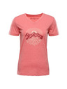ALPINE PRO Дамска тениска от неизмачкваем материал ALPINE PRO NOGERA apricot blush вариант pb