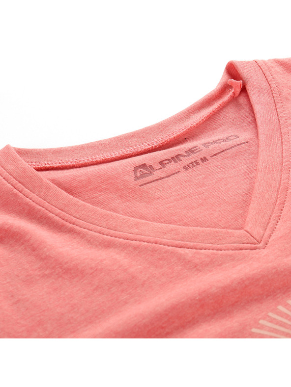 ALPINE PRO Дамска тениска от неизмачкваем материал ALPINE PRO NOGERA apricot blush вариант pb