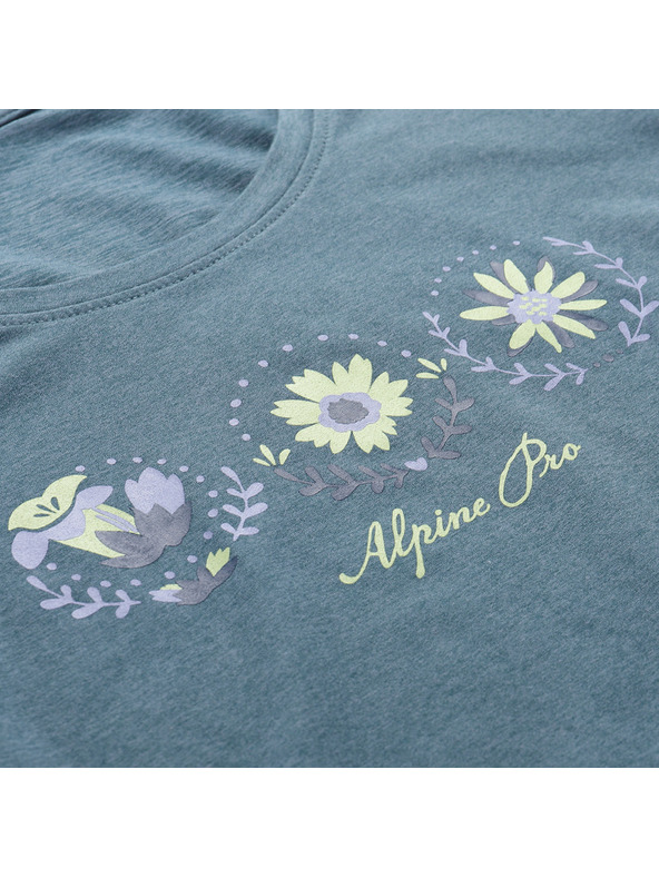 ALPINE PRO Дамска функционална тениска ALPINE PRO SASSA dk.metal blue вариант pa
