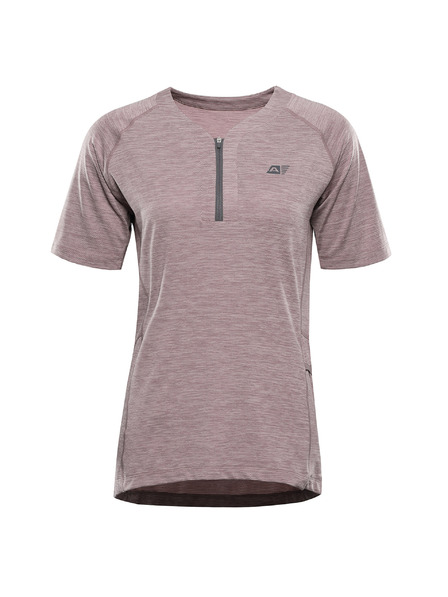 ALPINE PRO Дамска бързосъхнеща велосипедна тениска ALPINE PRO GERETA 3 pale mauve