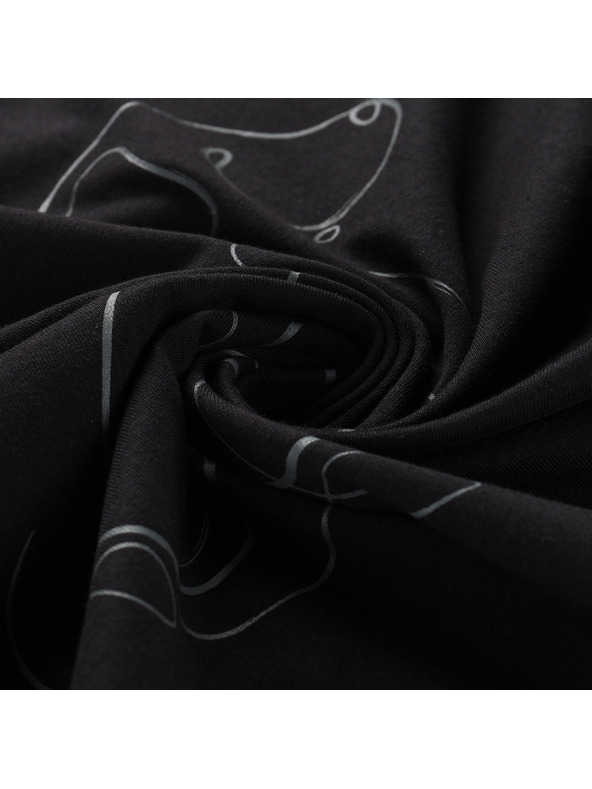 ALPINE PRO Дамска тениска от органичен памук ALPINE PRO TERMESA 3 black вариант pe