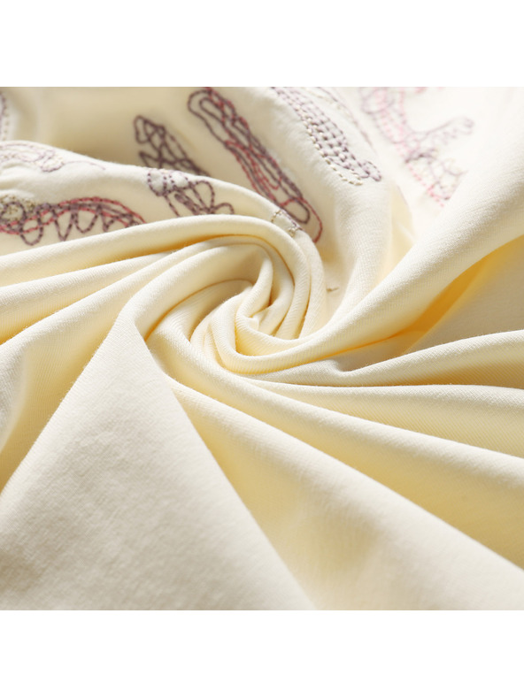 ALPINE PRO Дамска памучна тениска ALPINE PRO DORGA cream вариант pb