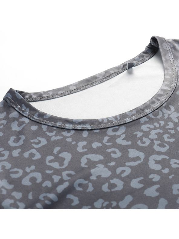 ALPINE PRO Дамска функционална тениска с Cool Dry ALPINE PRO QUATRA smoked pearl вариант pa