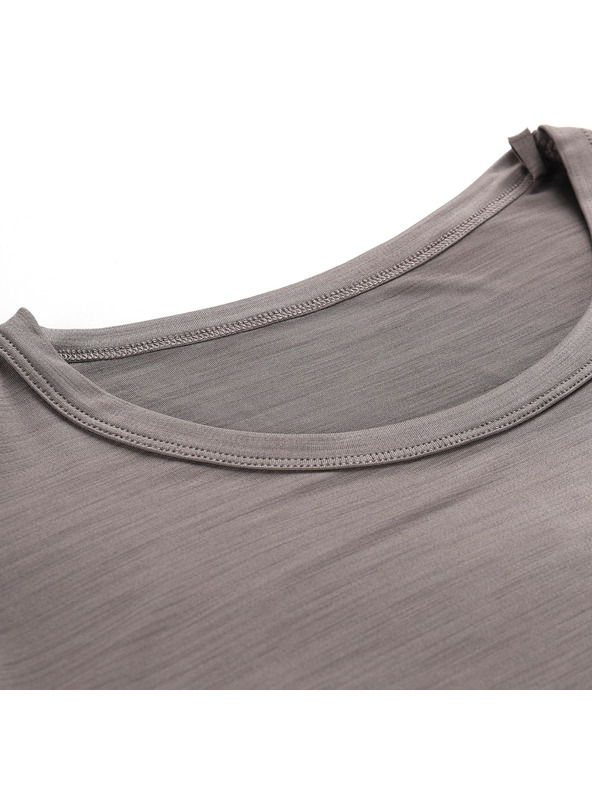 ALPINE PRO Женска бързосъхнеща тениска с cool dry ALPINE PRO BASIKA driftwood