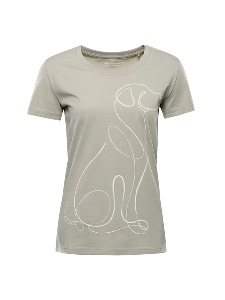 ALPINE PRO Дамска тениска от органичен памук ALPINE PRO TERMESA 3 abbey stone вариант pc