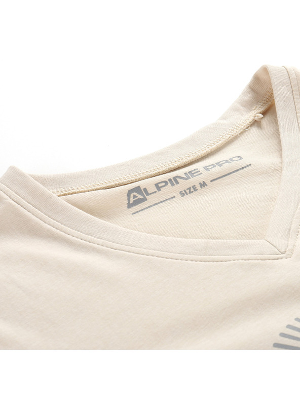 ALPINE PRO Дамска тениска от неизмачкваем материал ALPINE PRO NOGERA wood ash вариант pb