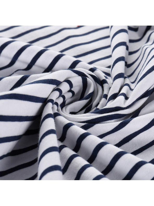 ALPINE PRO Дамска памучна тениска с променлив печат ALPINE PRO NAMORA moonlit ocean