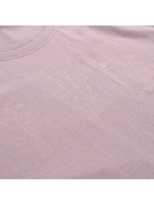 ALPINE PRO Дамска тениска от органичен памук ALPINE PRO TERMESA 3 quail вариант pa