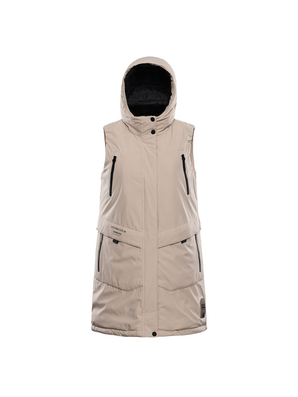 ALPINE PRO Дамска жилетка с мембрана ptx ALPINE PRO HARDA 2 пясъчно преливане