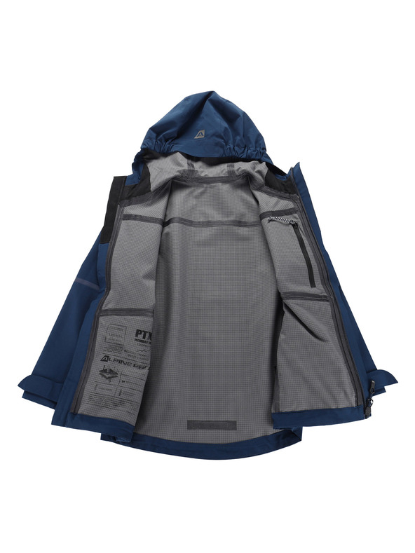 ALPINE PRO Детско яке с ptx мембрана ALPINE PRO ZARRO 3 лунен океан
