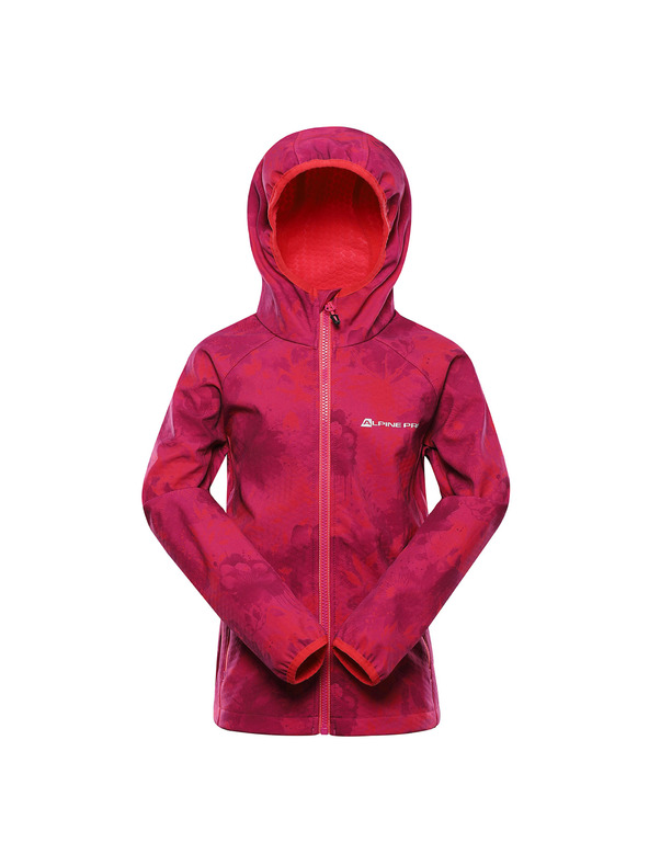ALPINE PRO Детско софтшел яке ALPINE PRO HOORO 2 fuchsia red вариант pb