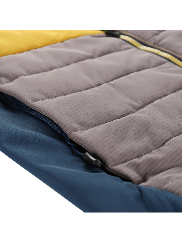 ALPINE PRO Детско яке с мериносова подплата ALPINE PRO GERLO blue wing teal