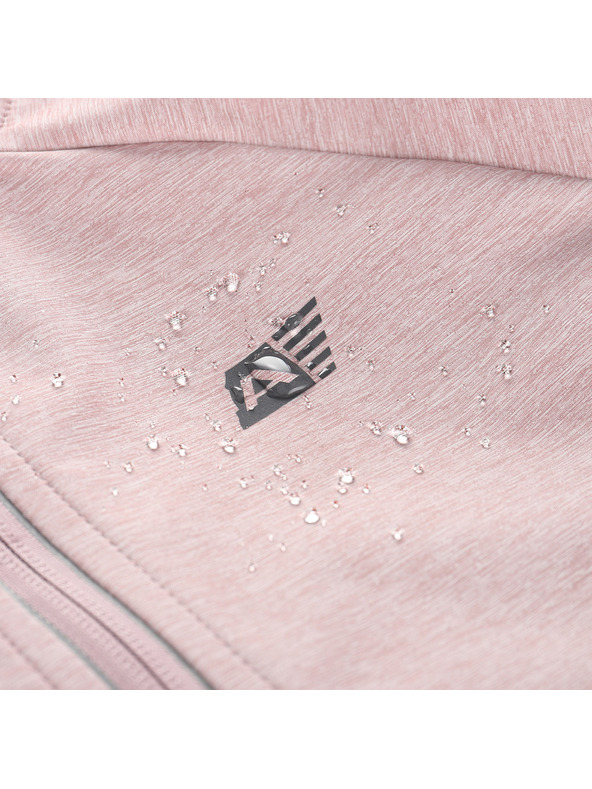 ALPINE PRO Детско софтшел яке с мембрана ALPINE PRO SPERTO 2 pale mauve