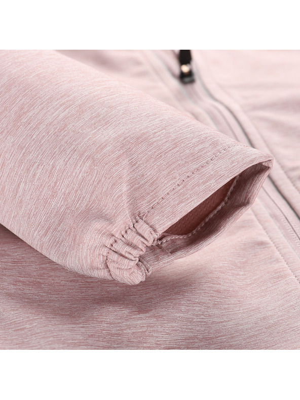 ALPINE PRO Детско софтшел яке с мембрана ALPINE PRO SPERTO 2 pale mauve