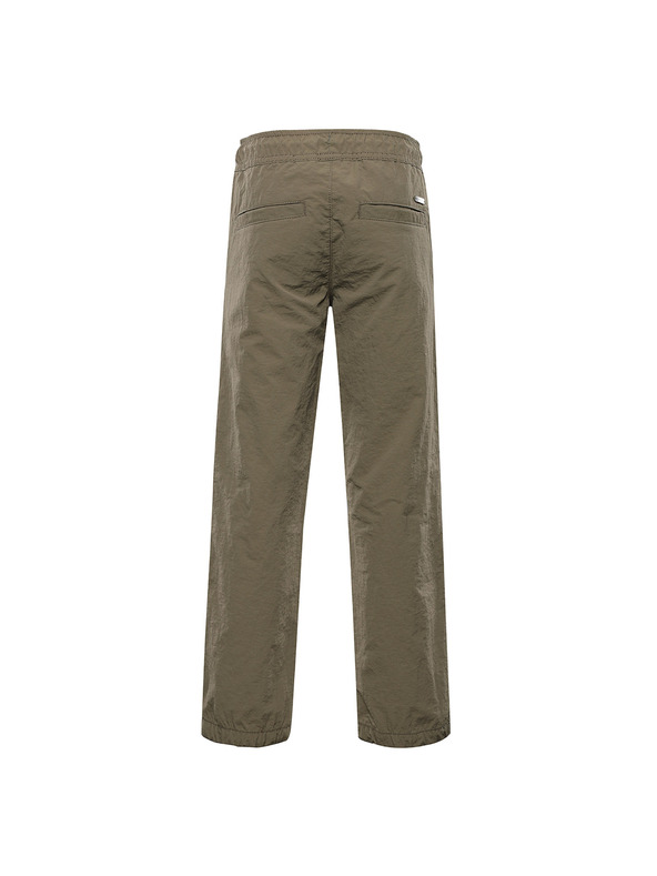 ALPINE PRO Детски ежедневни панталони с ластик ALPINE PRO NOVERO stone gray