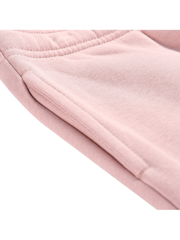 ALPINE PRO Детски памучни долнища ALPINE PRO DAKKO pale mauve