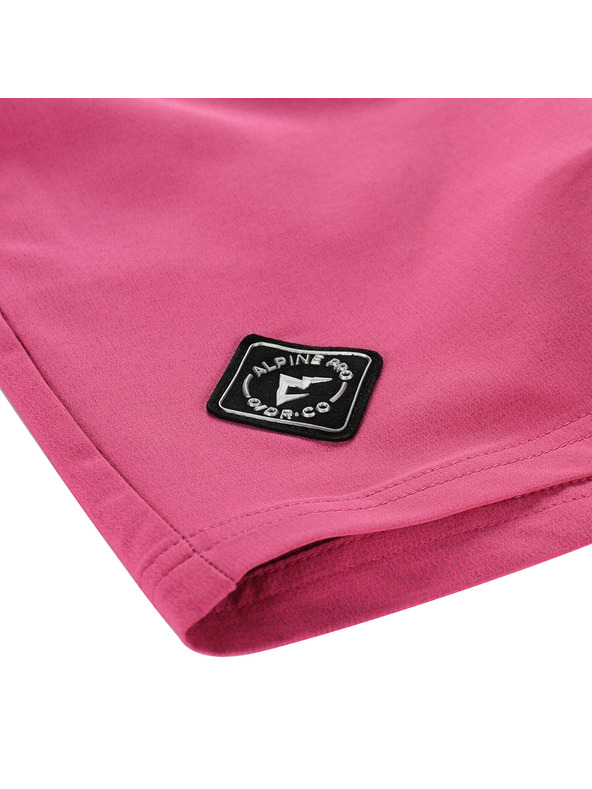 ALPINE PRO Детски бързосъхнещи шорти с Cool Dry ALPINE PRO ZAMBO 3 fuchsia red