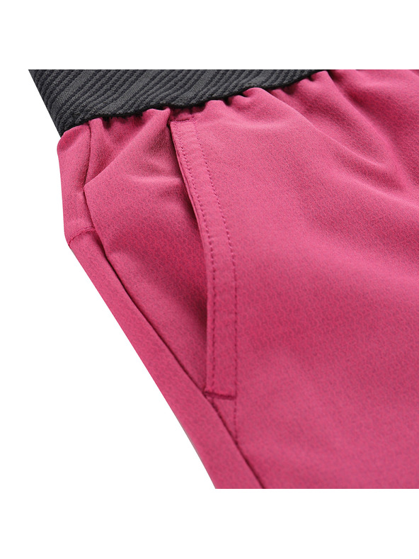 ALPINE PRO Детски бързосъхнещи шорти с Cool Dry ALPINE PRO ZAMBO 3 fuchsia red