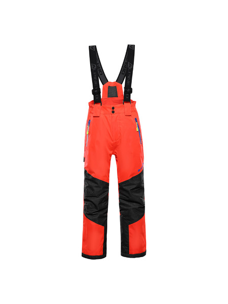 ALPINE PRO Детски ски панталони с мембрана ptx snow ALPINE PRO WERADO 2 neon red