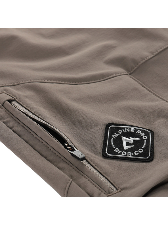 ALPINE PRO Детски софтшел панталони ALPINE PRO FIRSTO 2 дървесен цвят