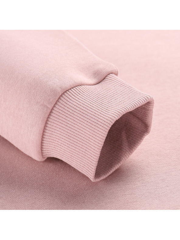 ALPINE PRO Детска памучна суитшърт ALPINE PRO NEGGO pale mauve