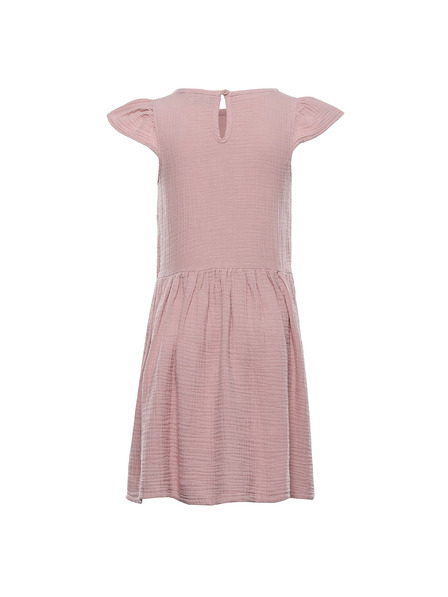 ALPINE PRO Детска памучна рокля ALPINE PRO ILERO бледо лилаво