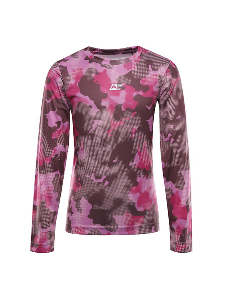 ALPINE PRO Детска бързосъхнеща тениска ALPINE PRO HORMO fuchsia red вариант pc