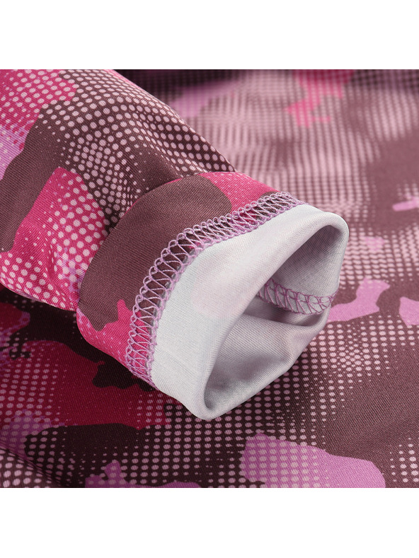 ALPINE PRO Детска бързосъхнеща тениска ALPINE PRO HORMO fuchsia red вариант pc