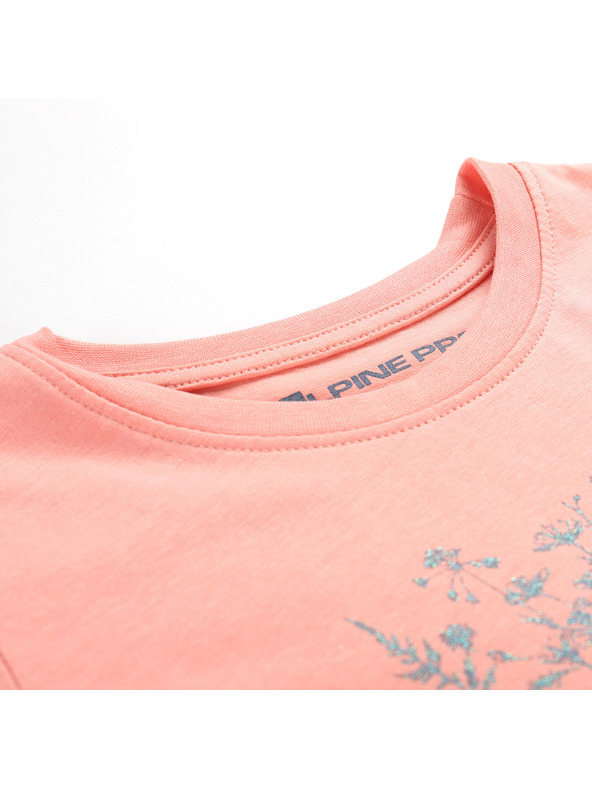 ALPINE PRO Детска бързосъхнеща тениска ALPINE PRO REJO 2 бледо праскова варианта pd