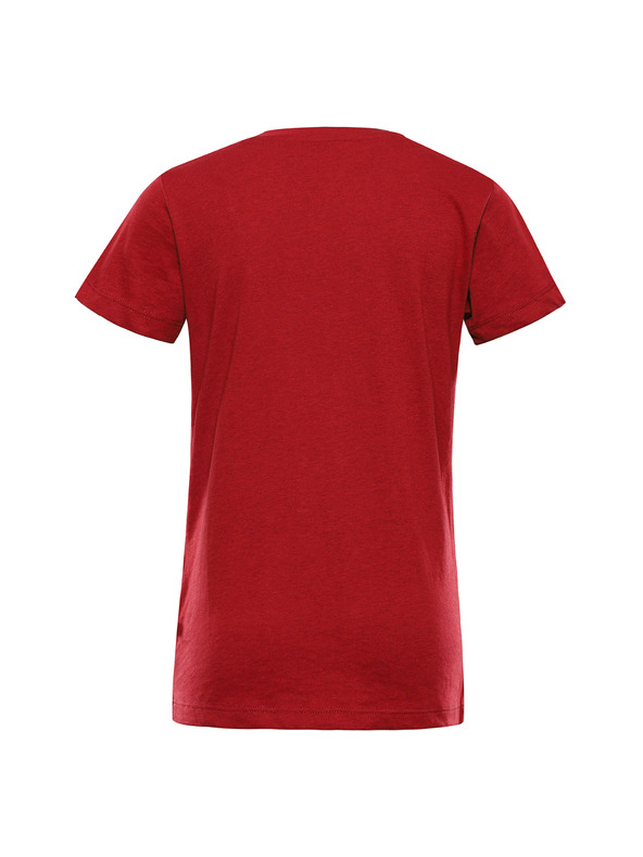 ALPINE PRO Детска тениска от немачкащ се материал ALPINE PRO BIGERO 2 кардинал вариант pb