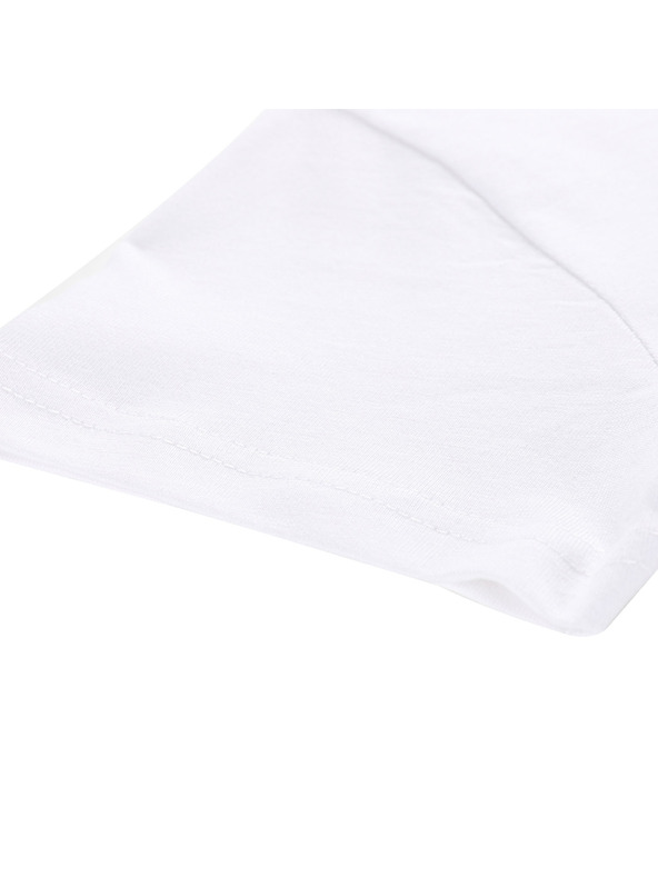 ALPINE PRO Детска тениска от органичен памук ALPINE PRO TERMESO 2 бяла варианта pc