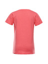 ALPINE PRO Детска тениска от органичен памук ALPINE PRO TERMESO 2 корал варианта pd