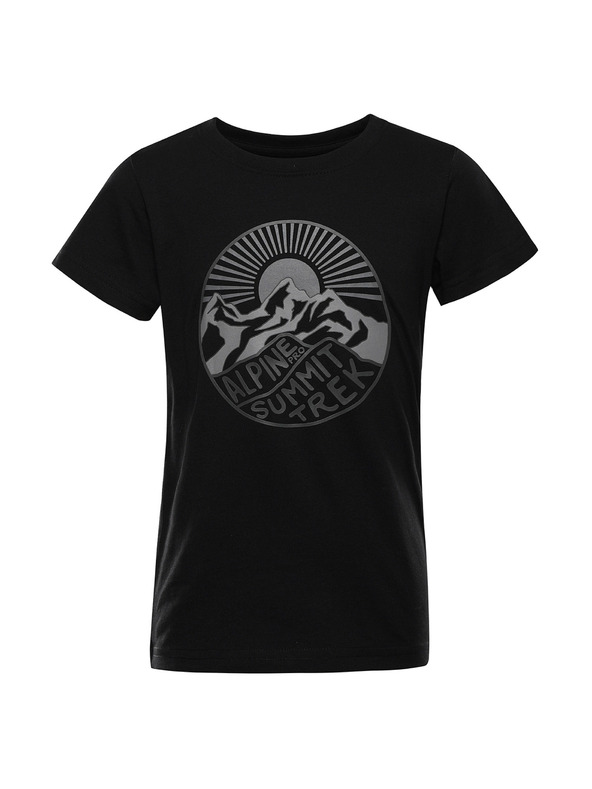 ALPINE PRO Детска бързосъхнеща тениска ALPINE PRO REJO 2 черна варианта pb