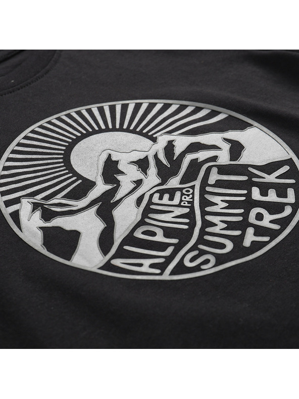 ALPINE PRO Детска бързосъхнеща тениска ALPINE PRO REJO 2 черна варианта pb